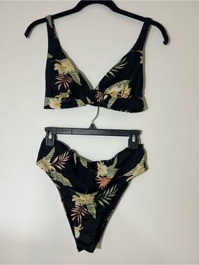 Billabong Palm high waisted bikini set